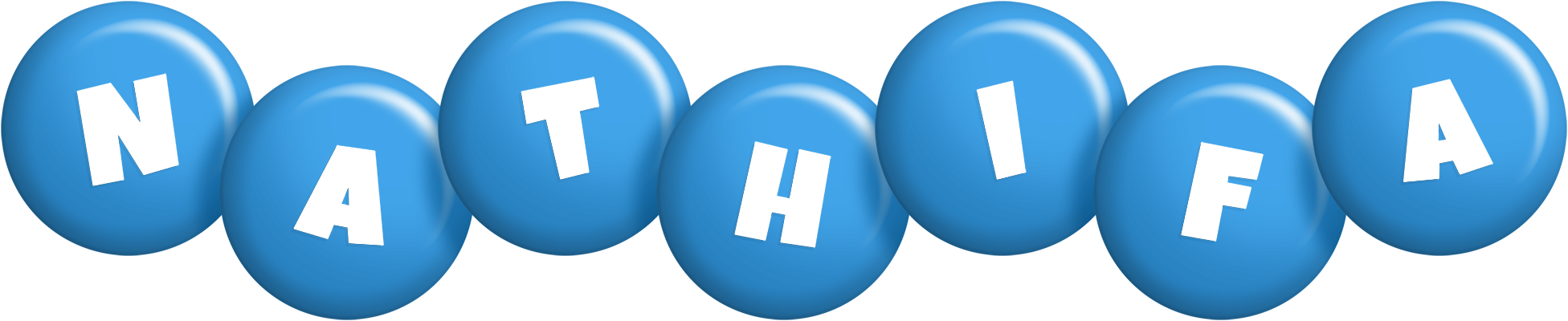 Nathifa candy-blue logo