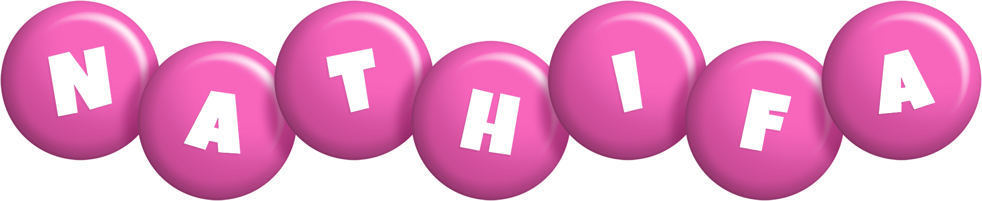 Nathifa candy-pink logo