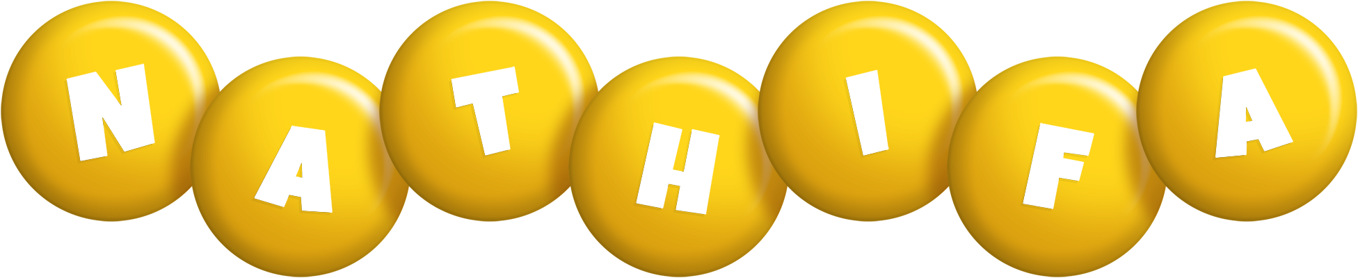 Nathifa candy-yellow logo