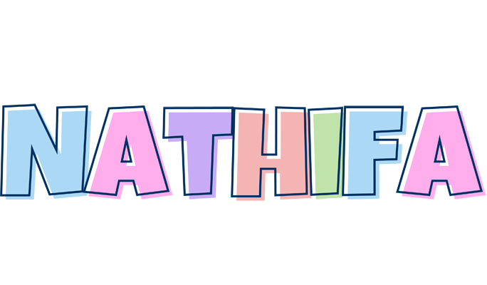 Nathifa pastel logo