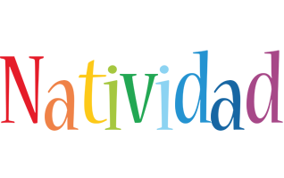 Natividad birthday logo