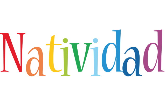 Natividad birthday logo