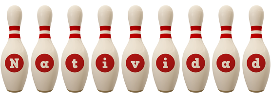 Natividad bowling-pin logo