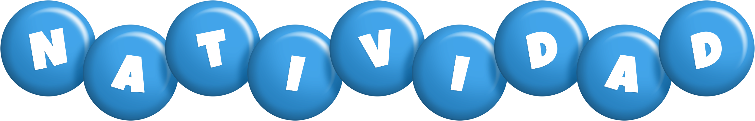 Natividad candy-blue logo