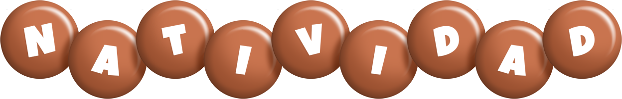 Natividad candy-brown logo