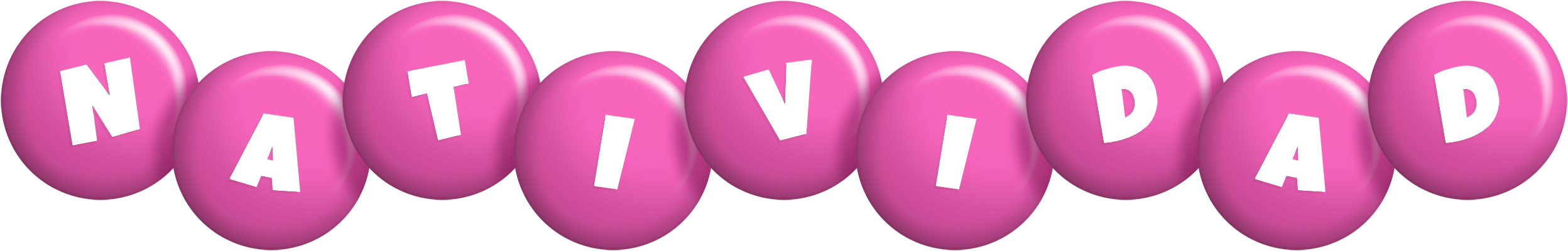 Natividad candy-pink logo