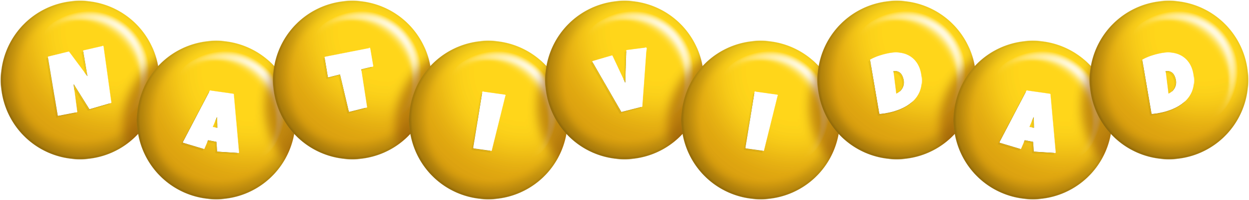 Natividad candy-yellow logo