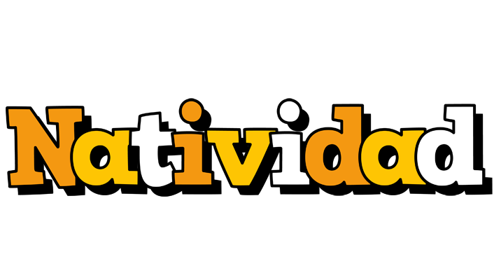 Natividad cartoon logo