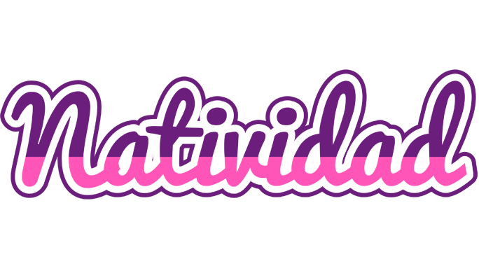 Natividad cheerful logo