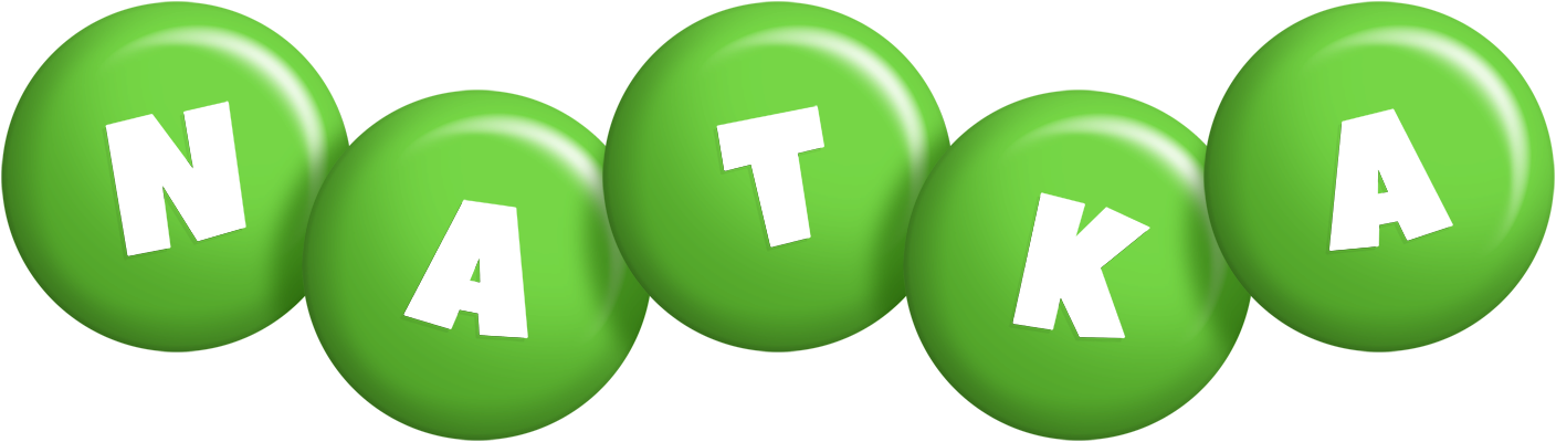 Natka candy-green logo