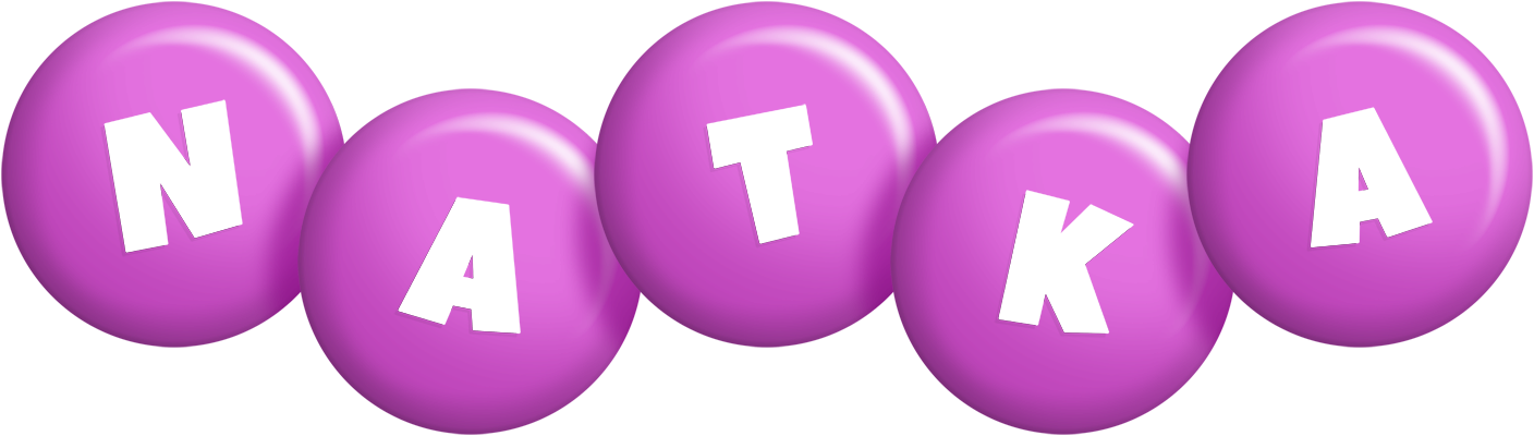 Natka candy-purple logo