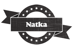 Natka grunge logo