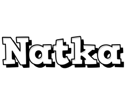 Natka snowing logo