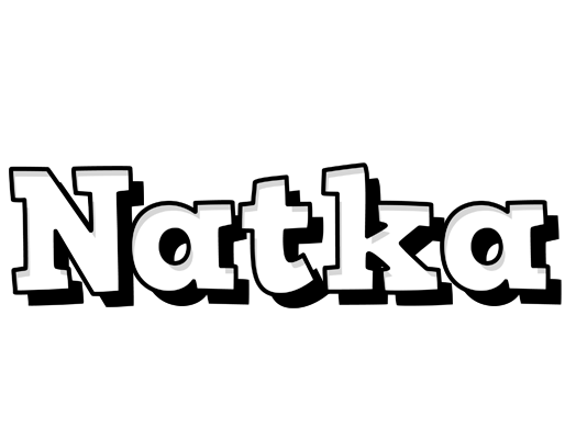 Natka snowing logo