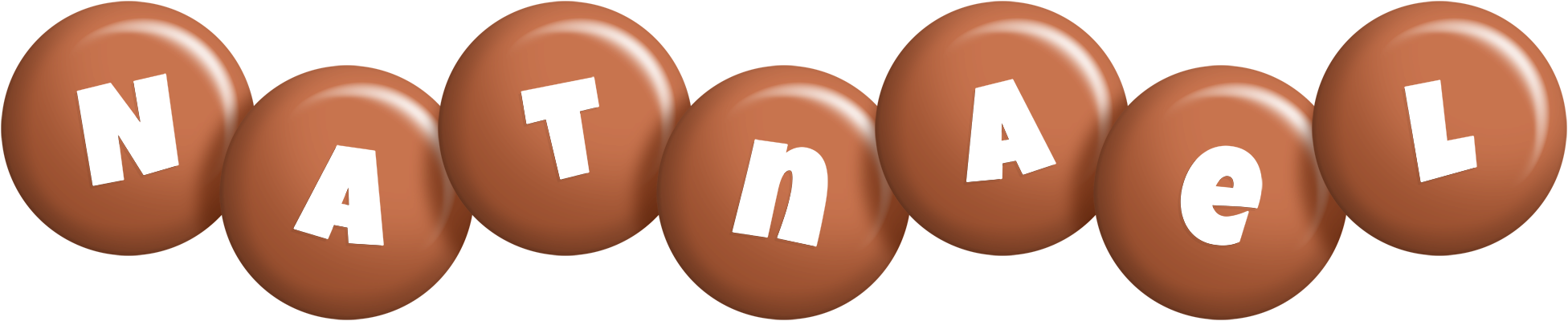 Natnael candy-brown logo