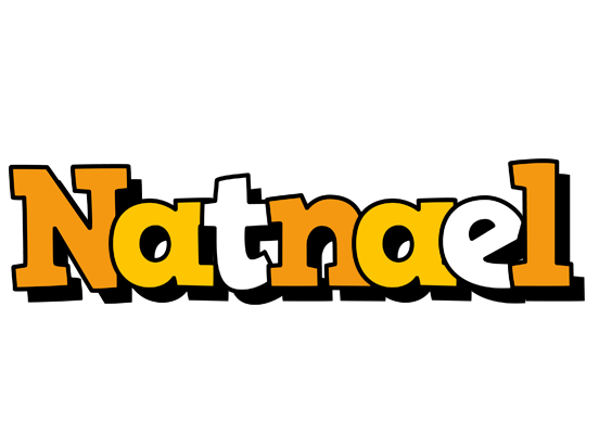 Natnael cartoon logo