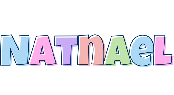 Natnael pastel logo