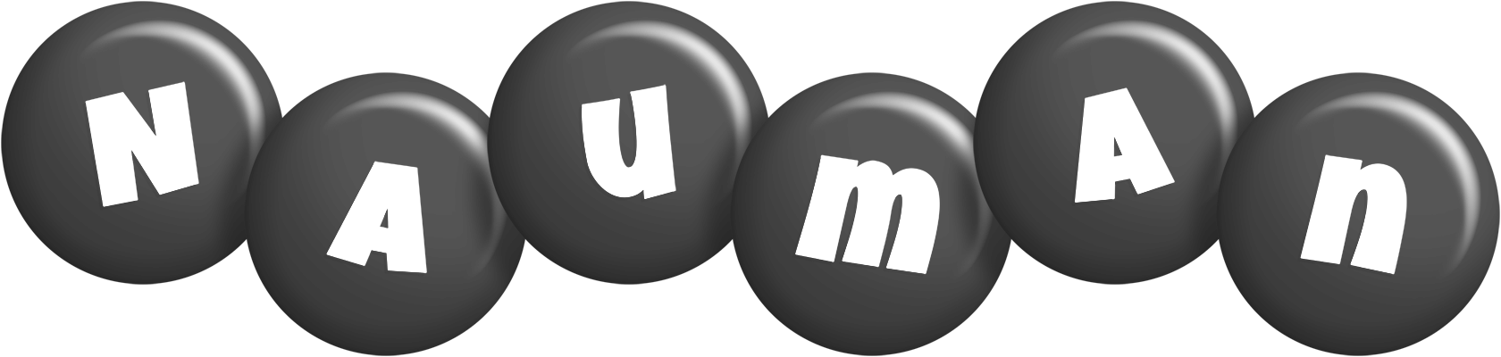 Nauman candy-black logo