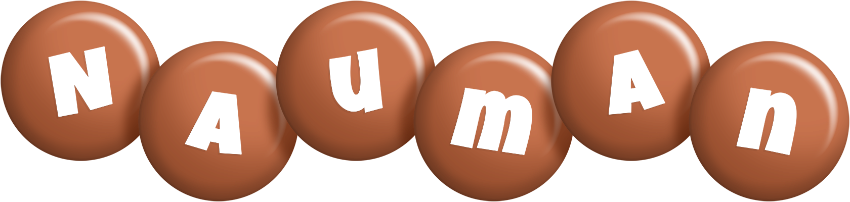Nauman candy-brown logo