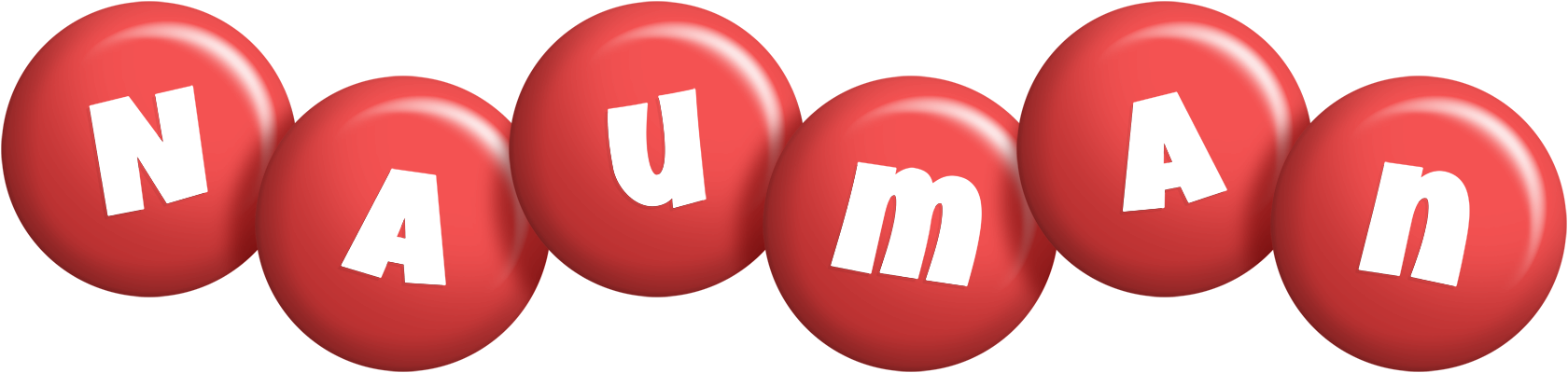 Nauman candy-red logo