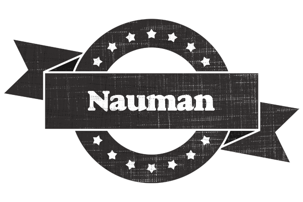 Nauman grunge logo