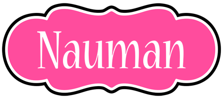 Nauman invitation logo