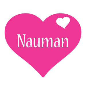 Nauman love-heart logo