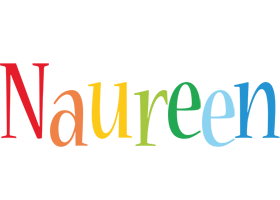 Naureen birthday logo