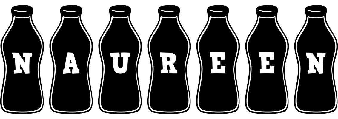 Naureen bottle logo