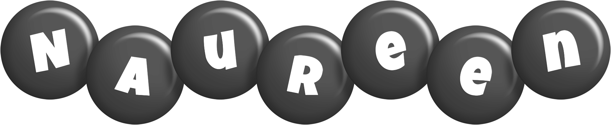 Naureen candy-black logo