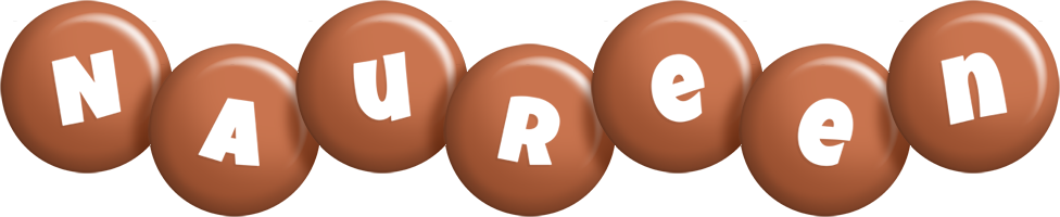 Naureen candy-brown logo