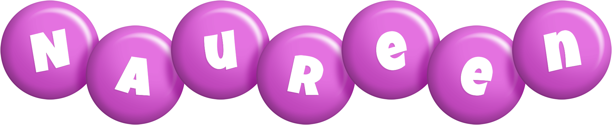 Naureen candy-purple logo