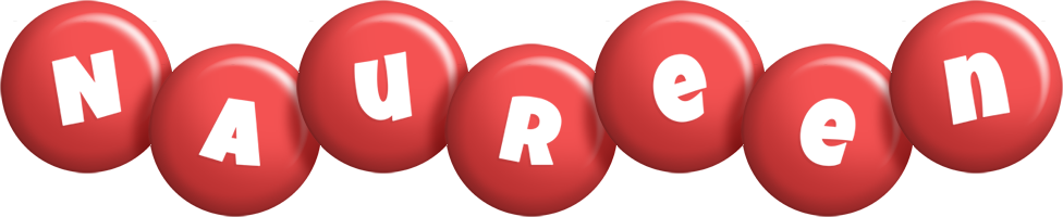 Naureen candy-red logo