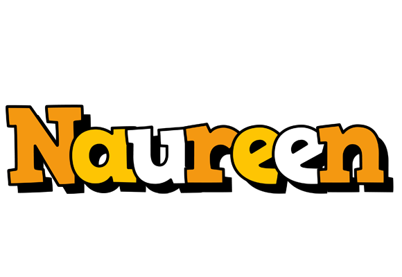 Naureen cartoon logo
