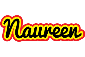 Naureen flaming logo