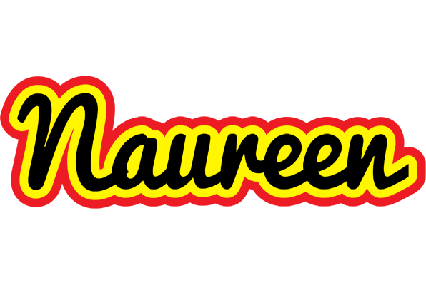 Naureen flaming logo