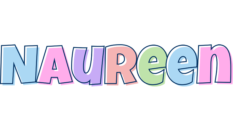 Naureen pastel logo
