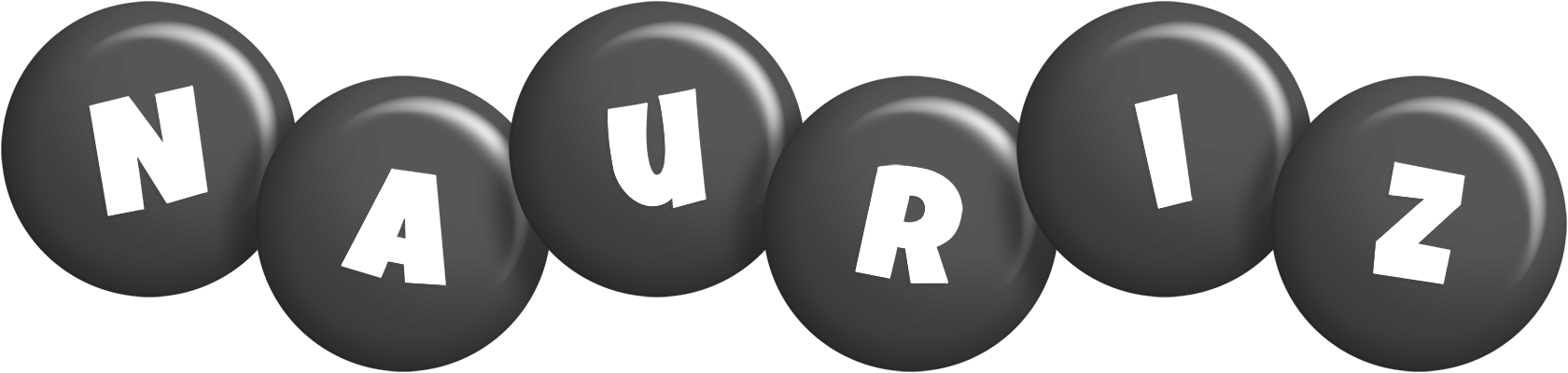 Nauriz candy-black logo