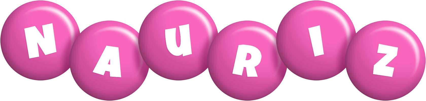 Nauriz candy-pink logo