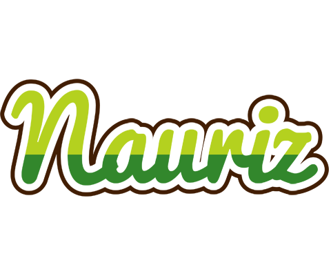 Nauriz golfing logo