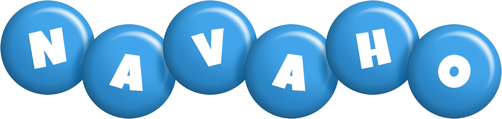 Navaho candy-blue logo