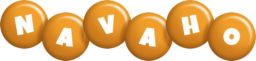 Navaho candy-orange logo