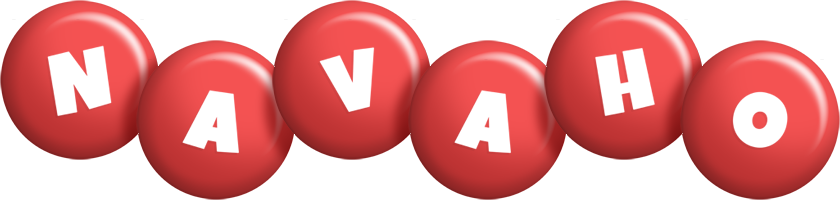 Navaho candy-red logo