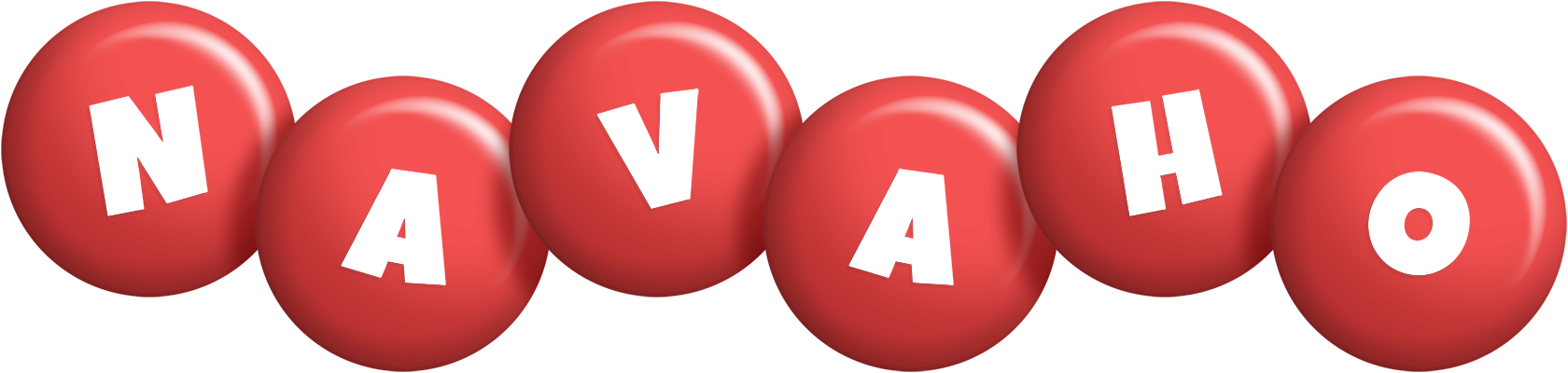 Navaho candy-red logo