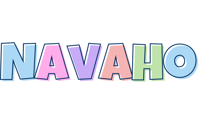 Navaho pastel logo
