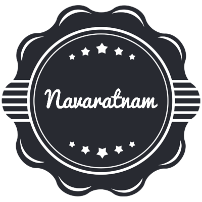 Navaratnam badge logo
