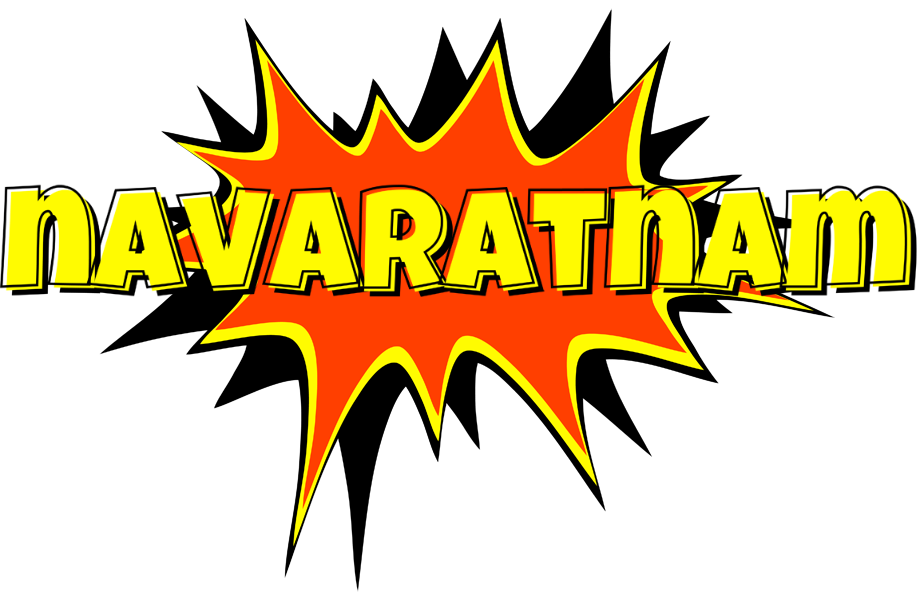 Navaratnam bazinga logo