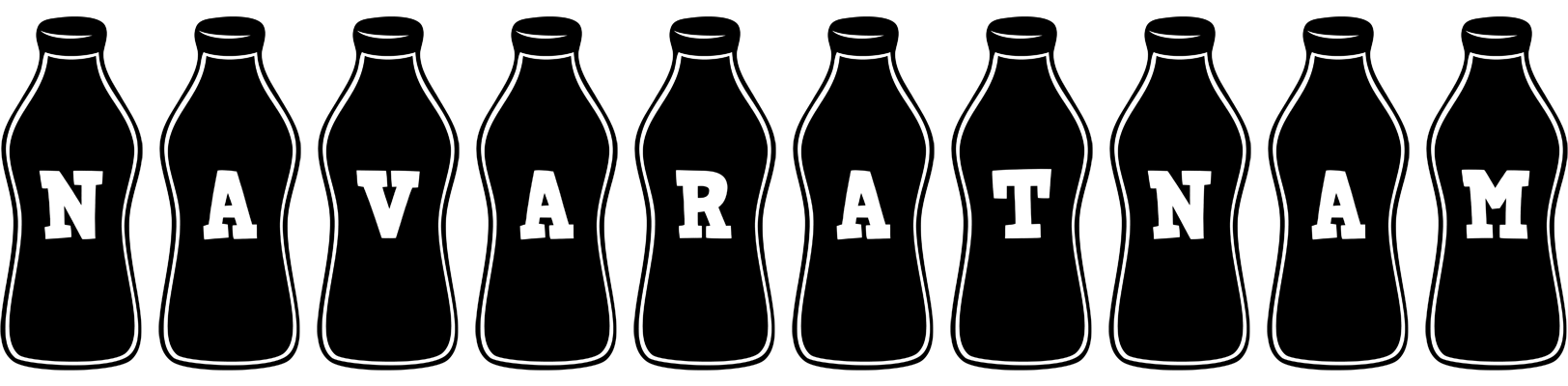 Navaratnam bottle logo
