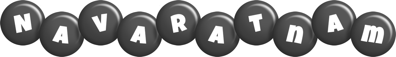 Navaratnam candy-black logo