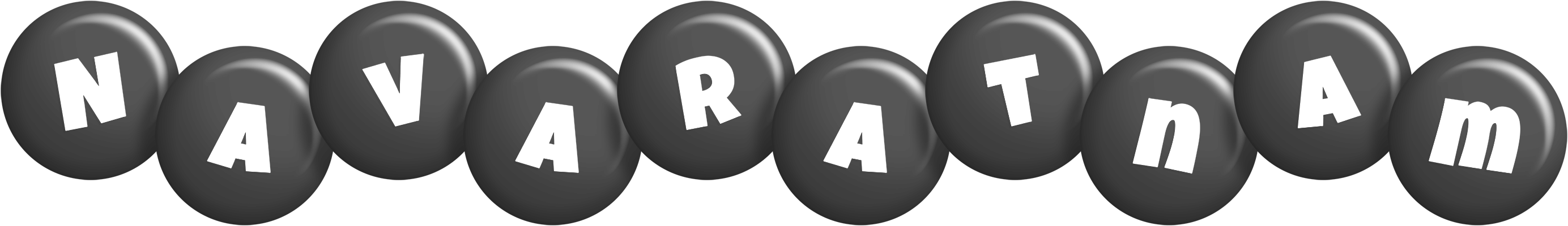 Navaratnam candy-black logo